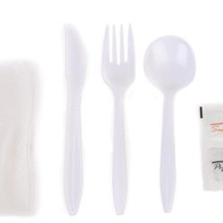 Heavy Weight Wrapped Plastic Cutlery Kit