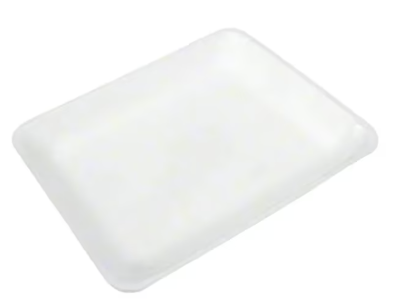 White Foam Tray 8P