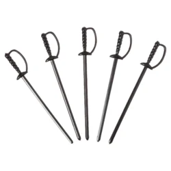 3" Black Sword Picks – 1000/Pack