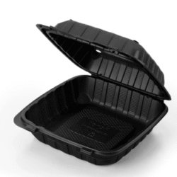 Hinged Container 8" x 8" – Black