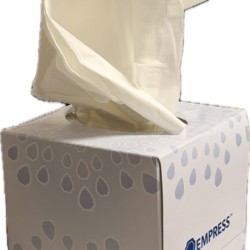 Napkin - Facial Tissue Cubed 7.87" x 7.48", White, 2-Ply 36/Cs
